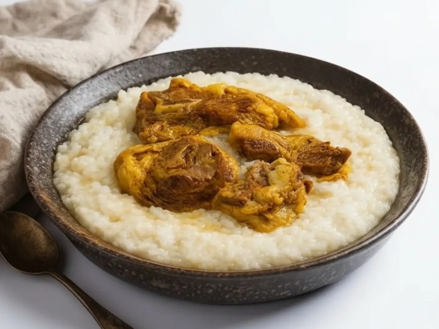 سليق مع لحم مندي