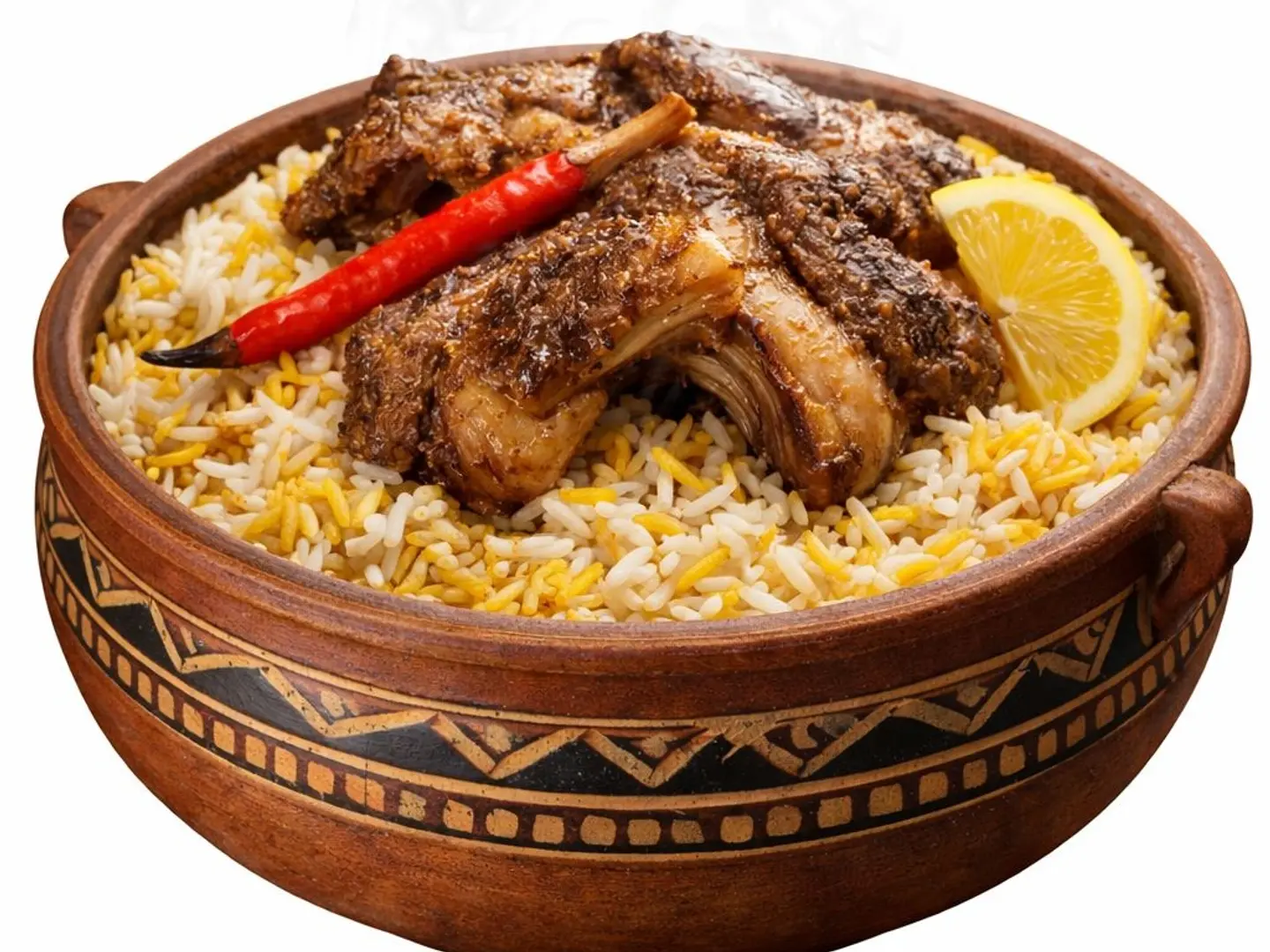 رز مندي لحم حنيذ