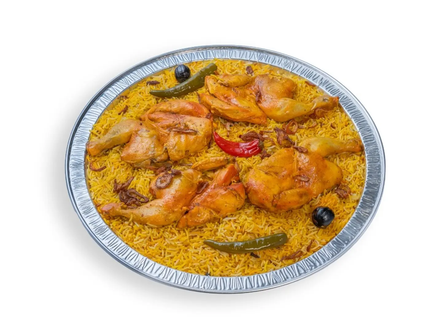 Family Mandi Chicken Platter
