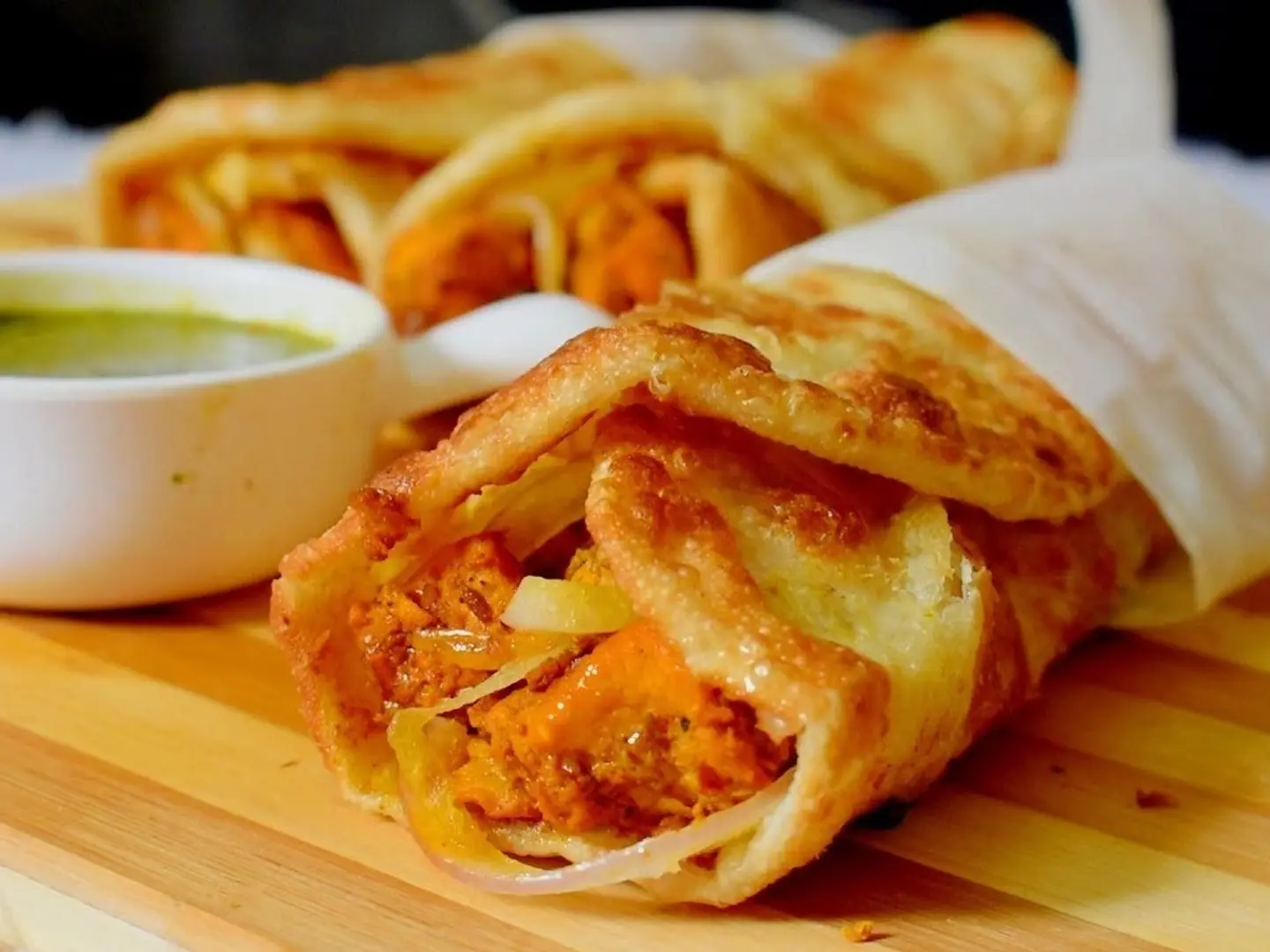 رول دجاج بيري بيري