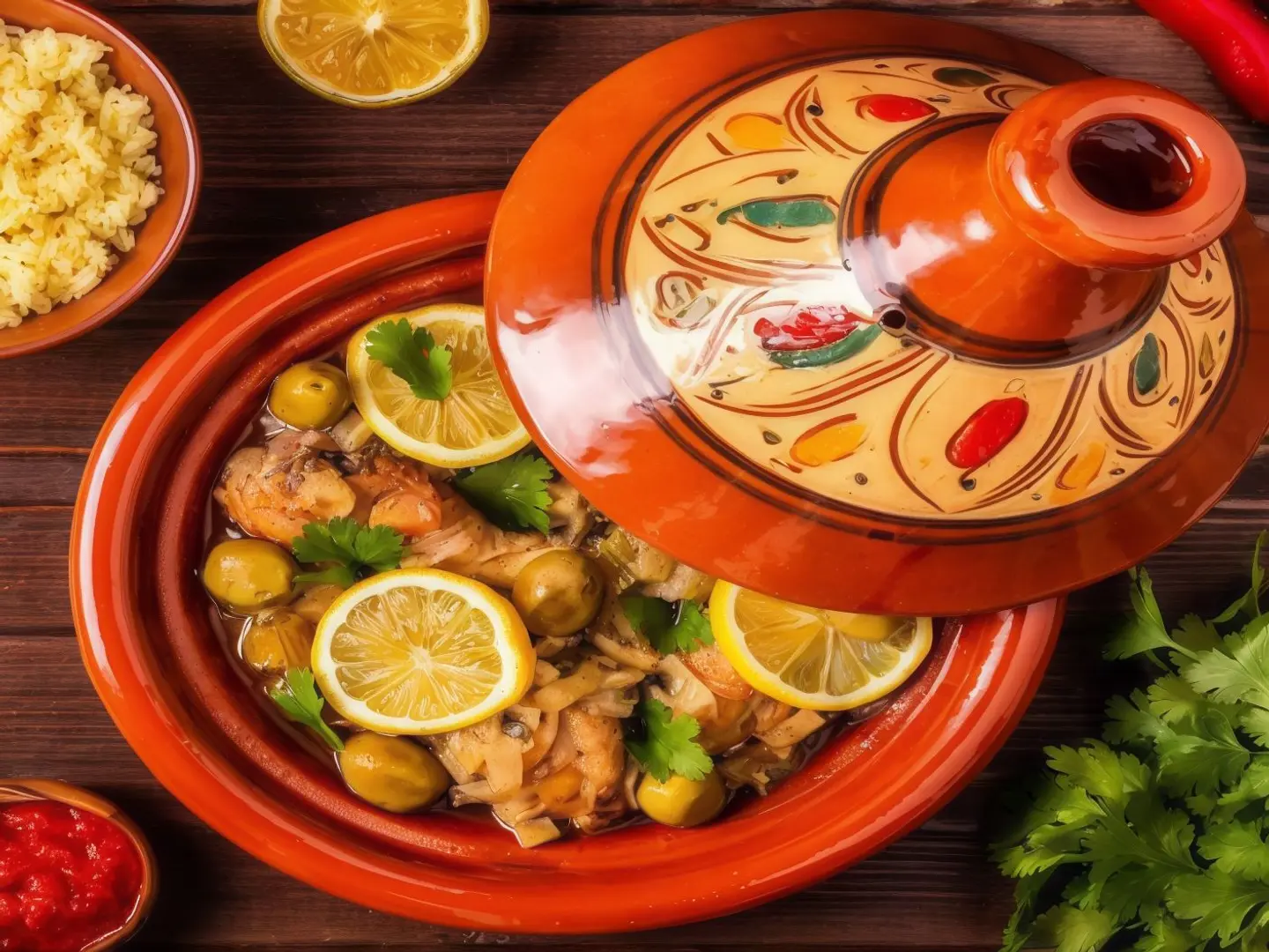 Chicken Tagine With Olives And Ferrite