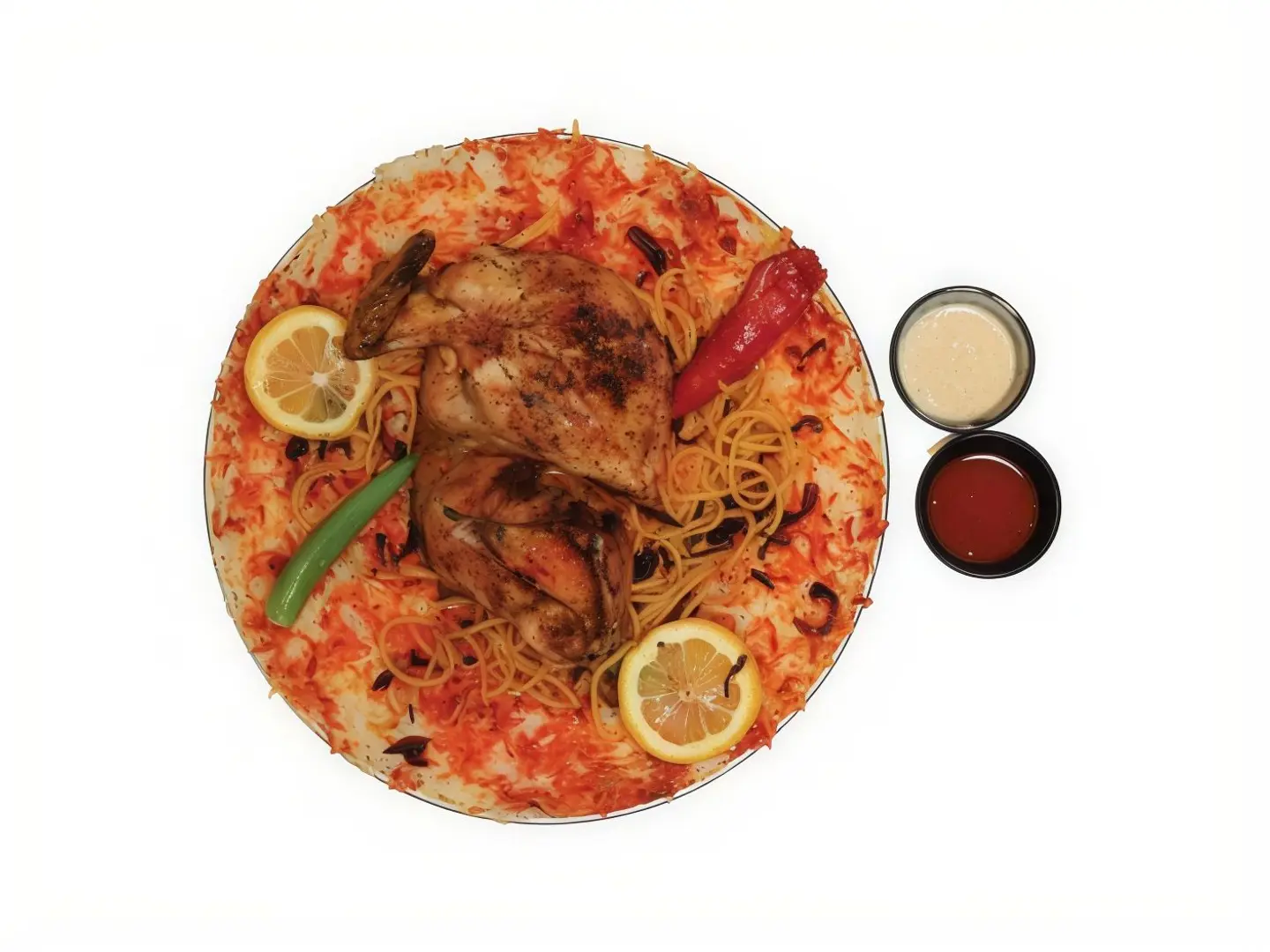 Half A Chicken Madbi