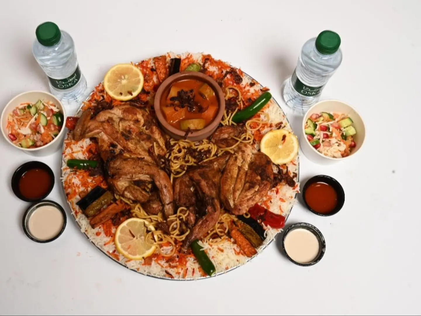 سفرة حبة دجاج مضبي