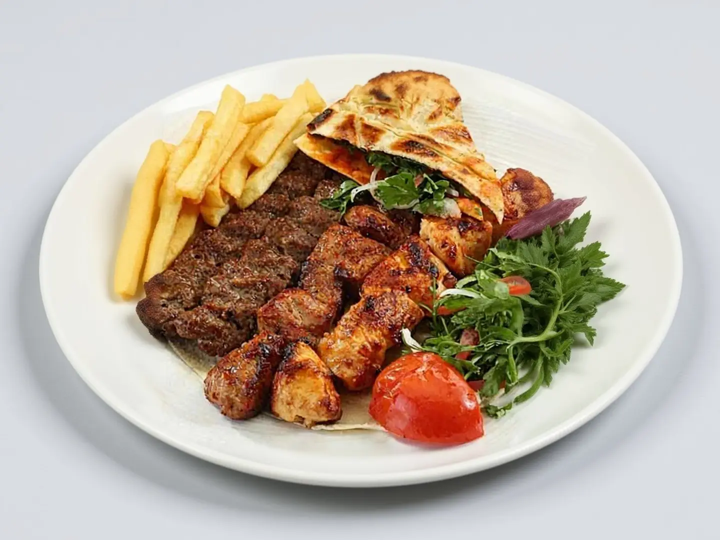 Medium Mixed Grill Platter 8 Skewers