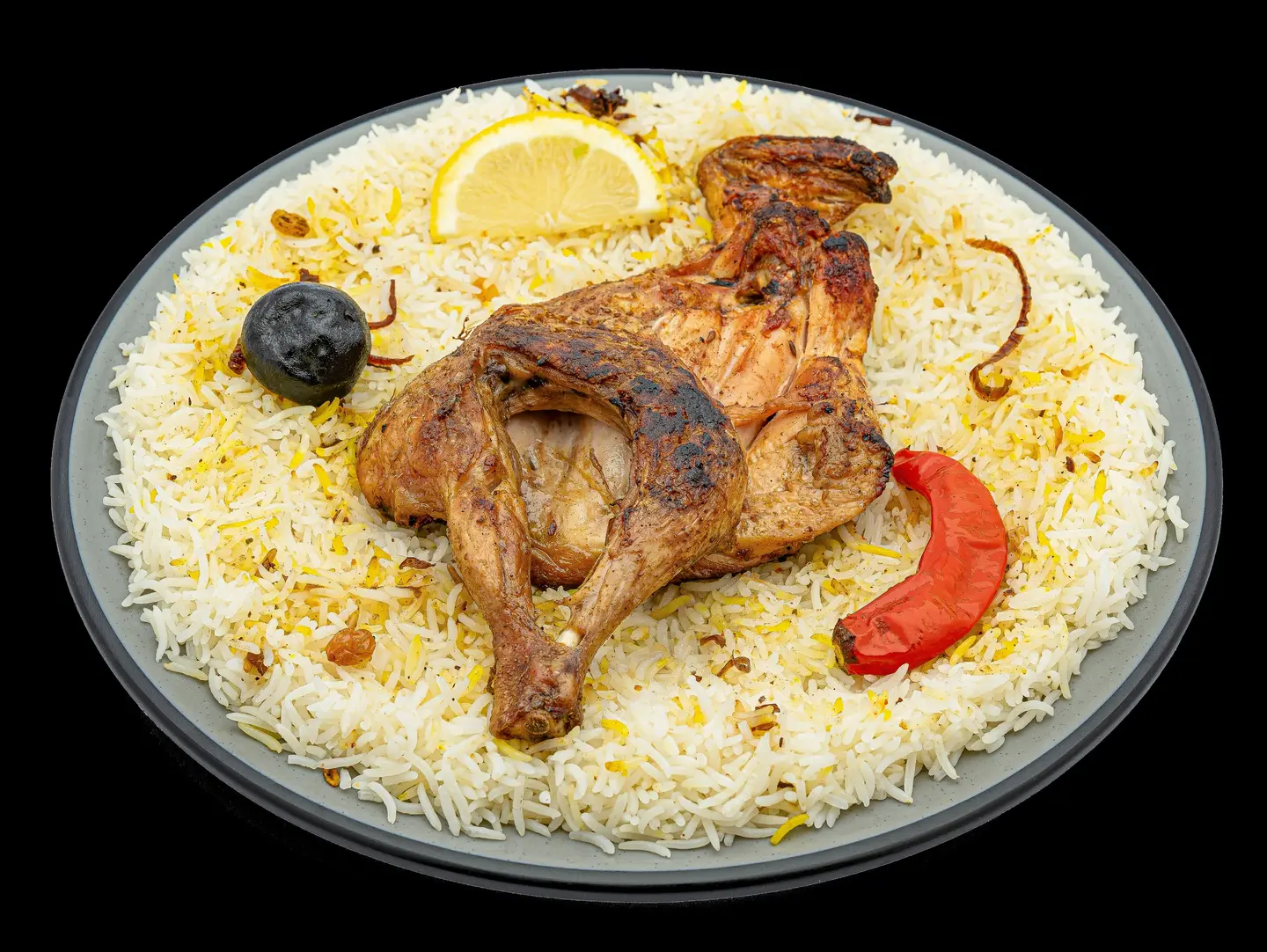 نصف مظبي - أرز شعبي