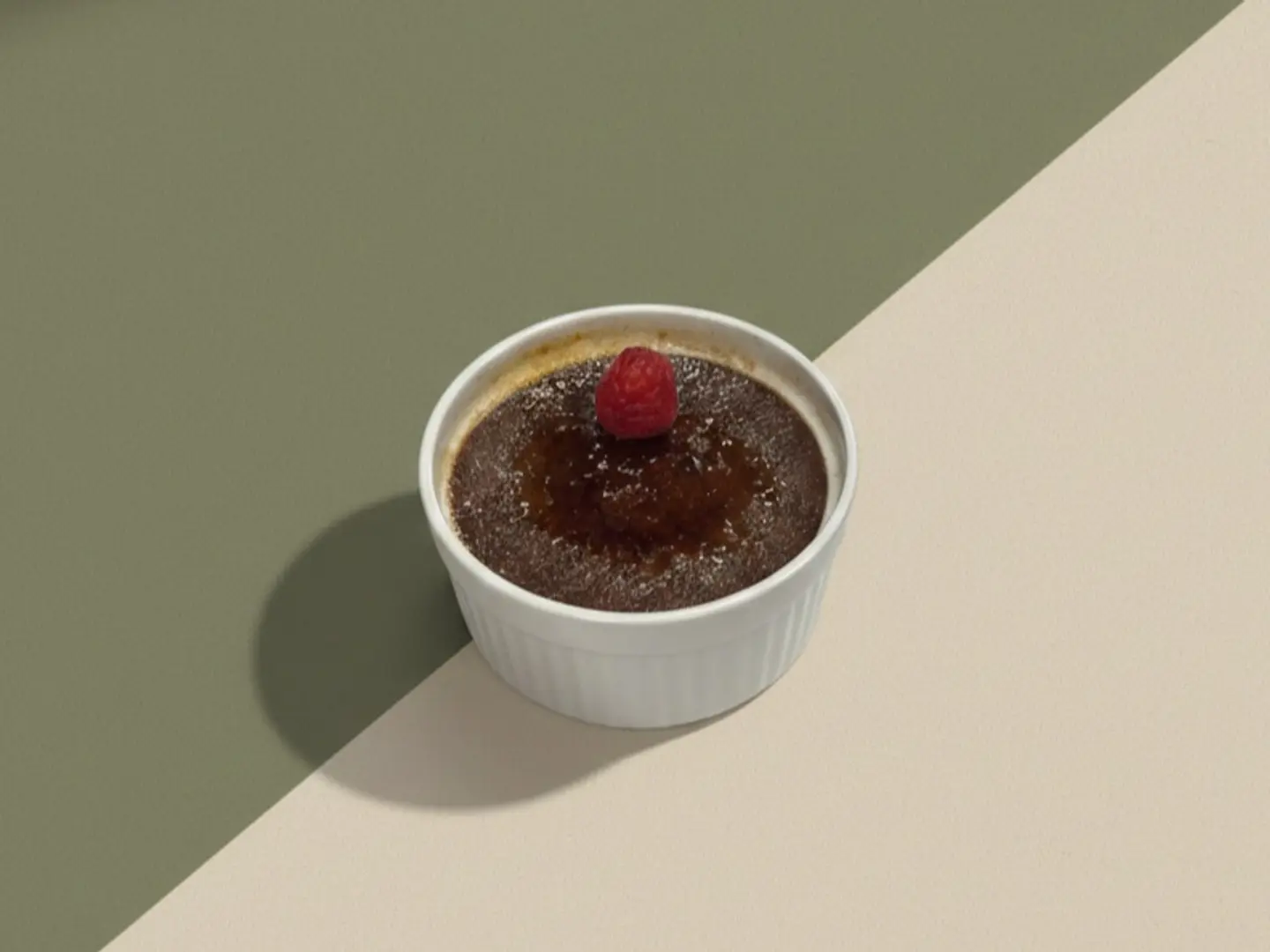 كريم بروليه بالشوكولاتة