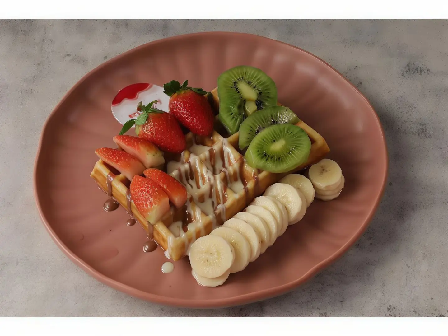 Fruit Waffle