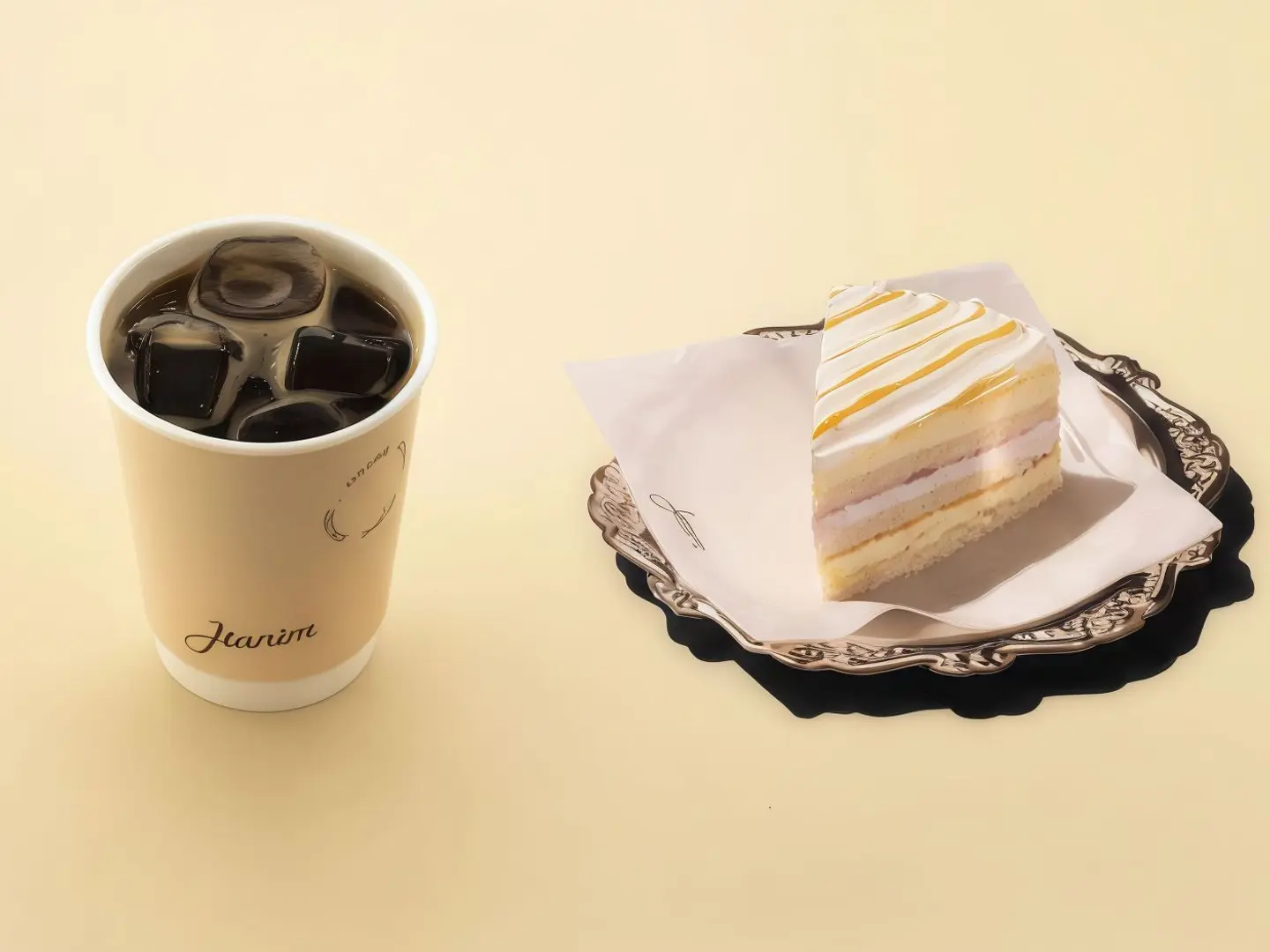 كومبو ترايفل المانجو والقهوه