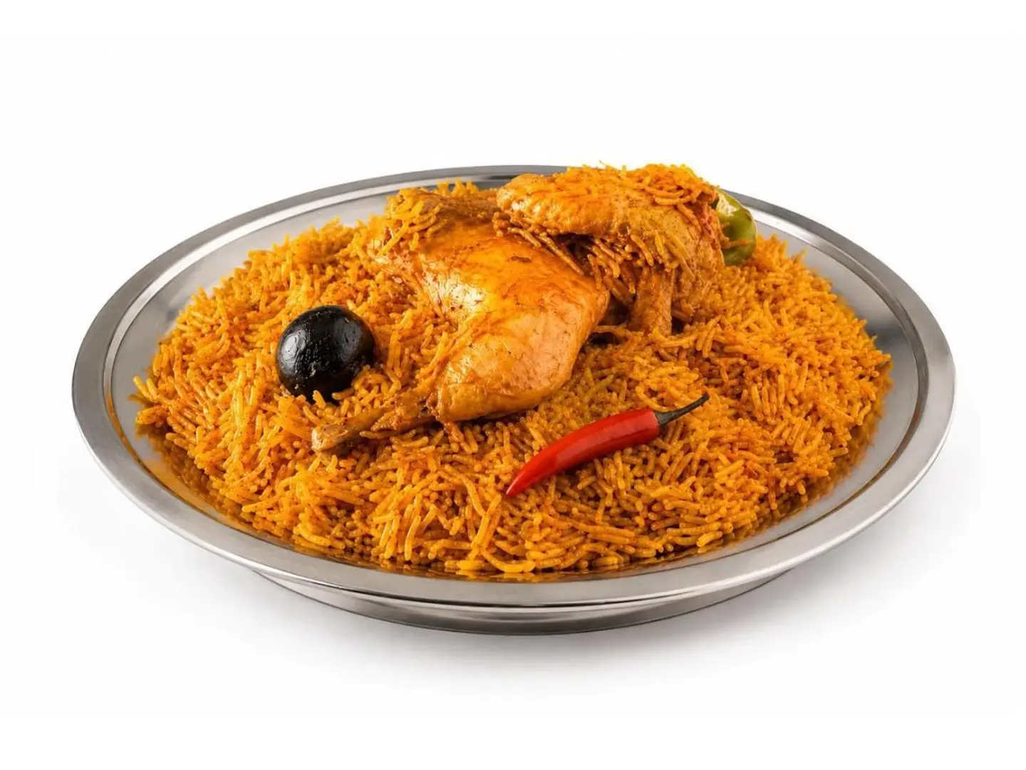 دجاج مضغوط (أرز مزه)
