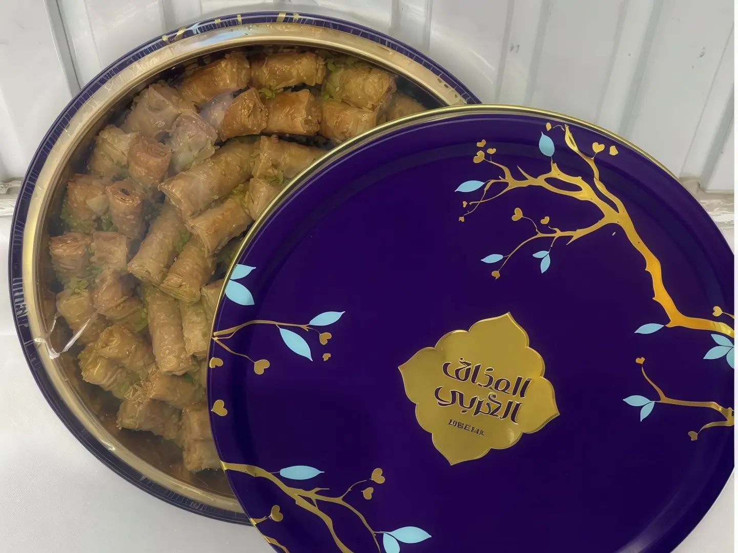 بقلاوة المذاق العربي صغير