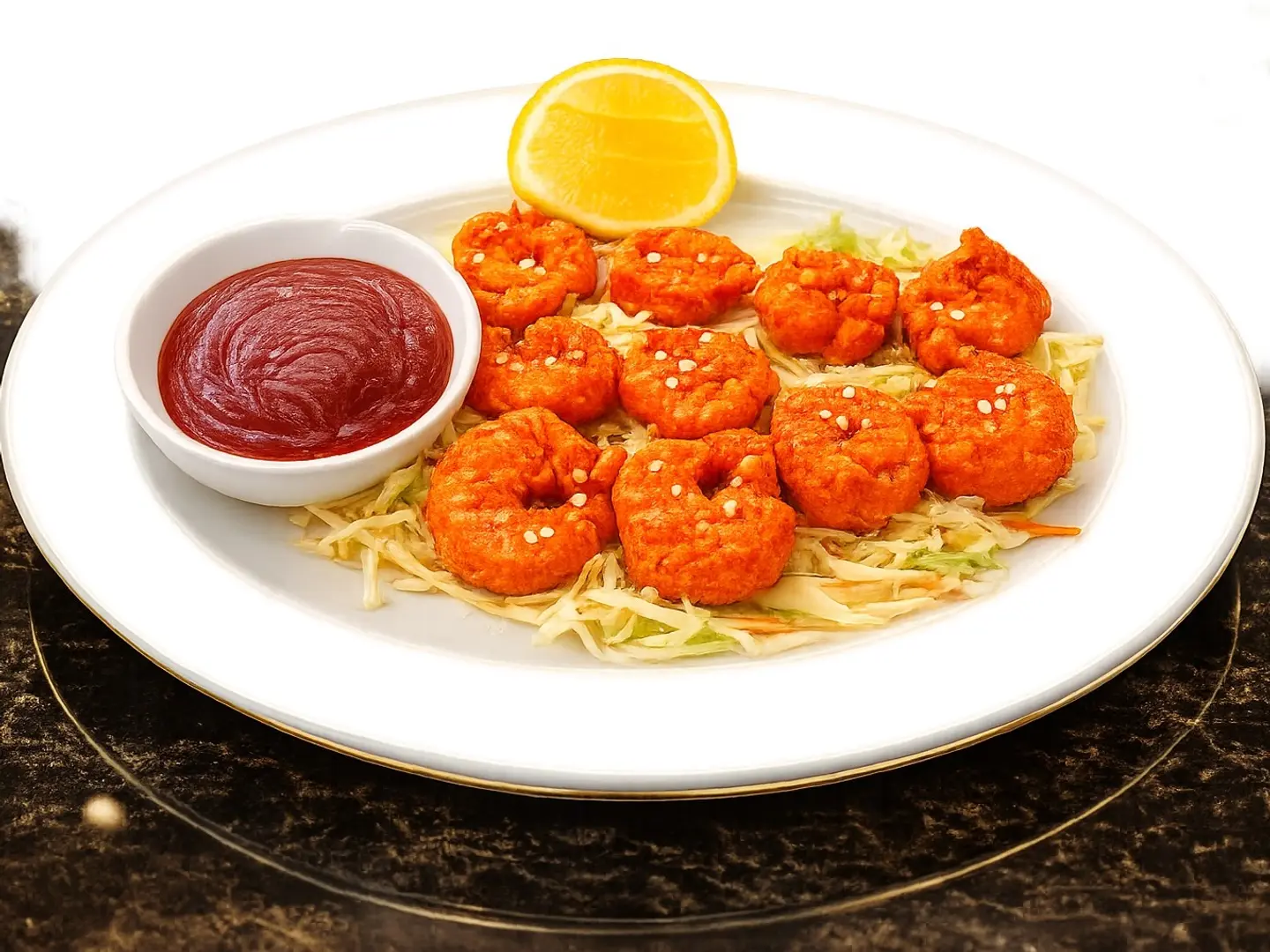 روبيان مقلي