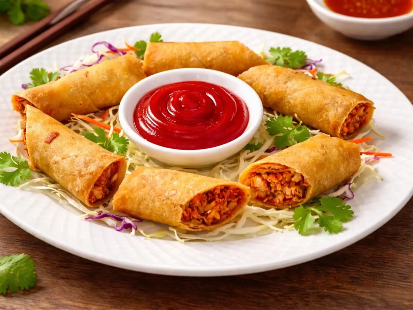 سبرينج رول دجاج