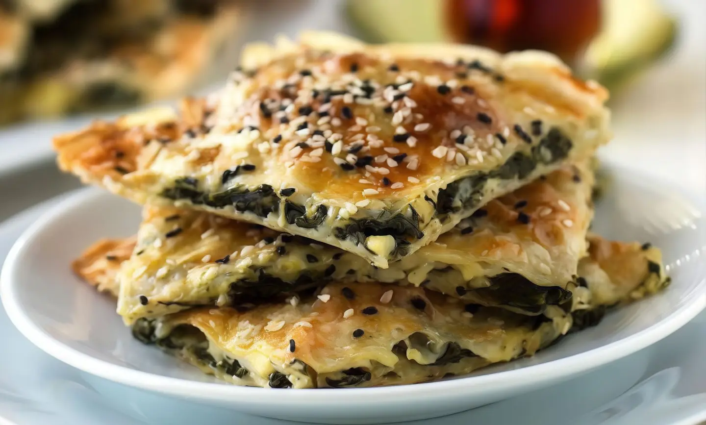 Spinach And Cheese Arayes