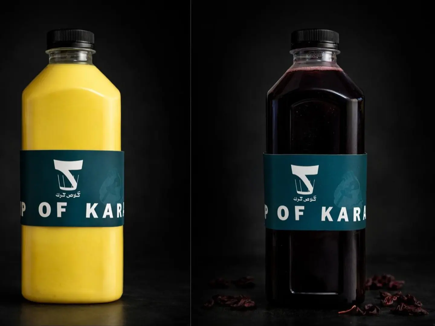 1 L Ice Milk & Saffron Or Ice Hibiscus