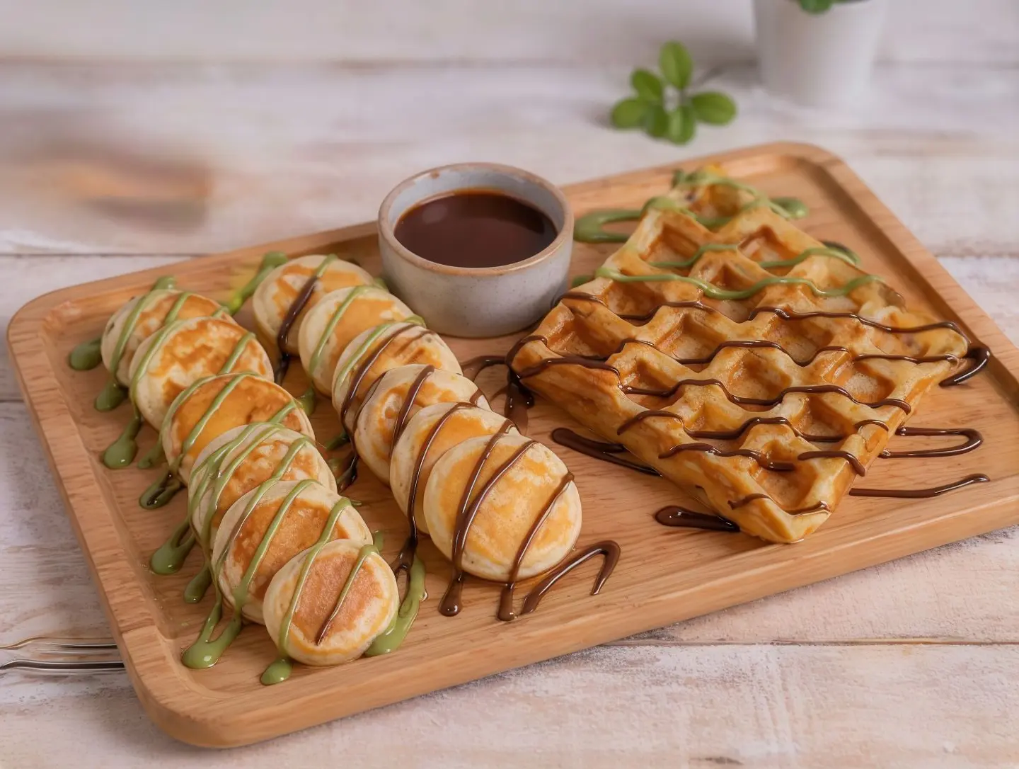 مكس وافل اند بانكيك