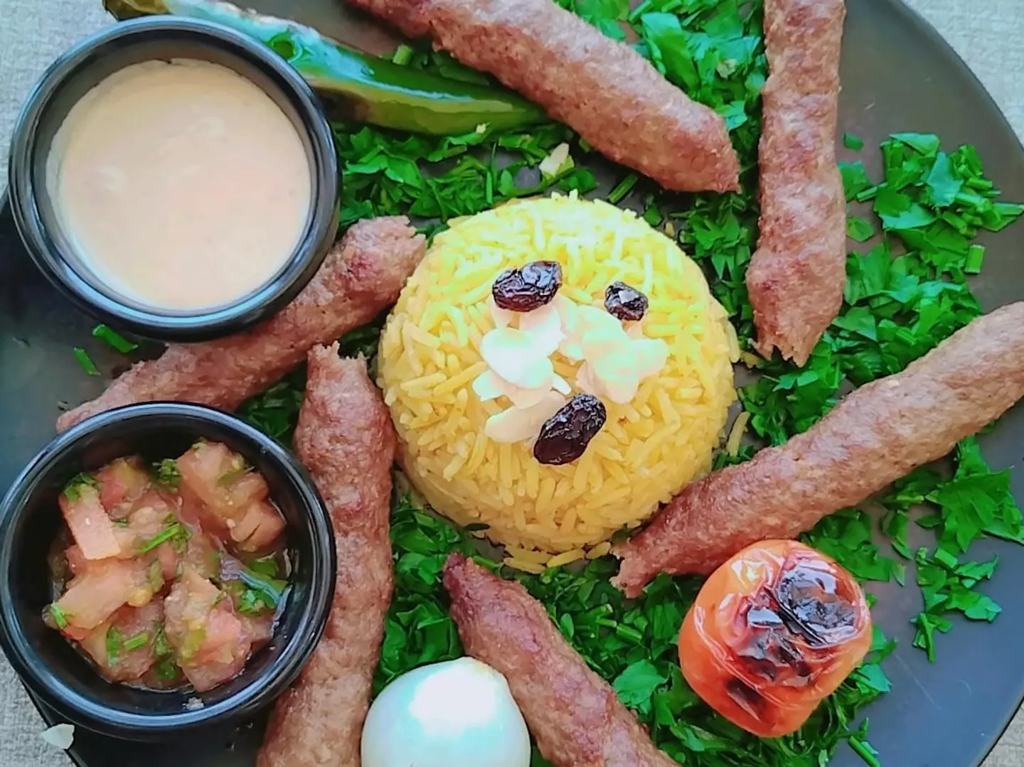 Meat Kofta With Rice