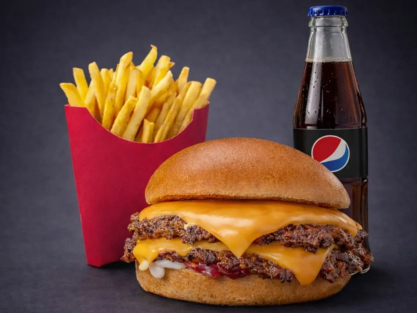 Combo Double Beef Burger