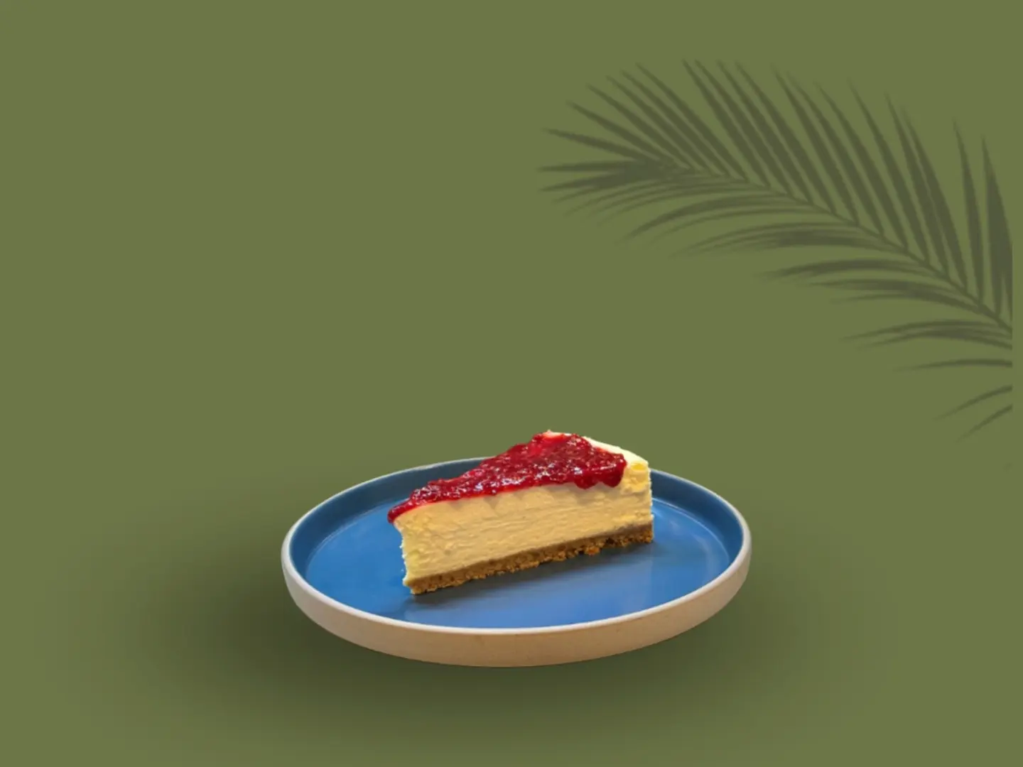 تشيز كيك توت احمر