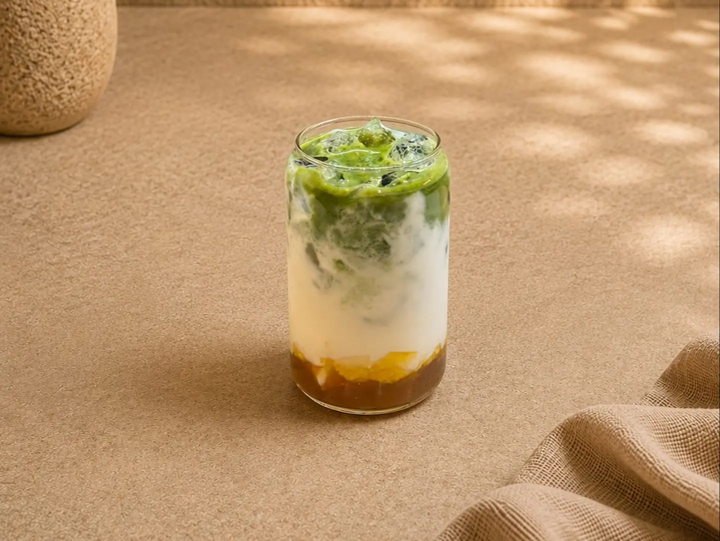 Iced Mango Matcha