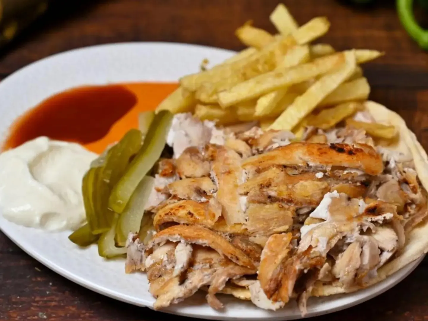 صحن شورما فرط الوليمة