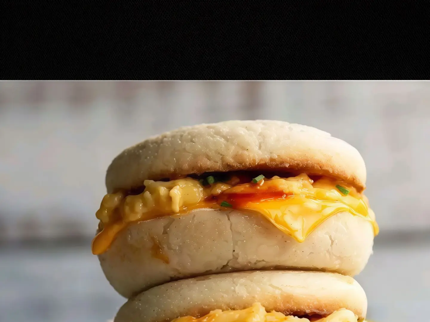 بيض مقلي مدور