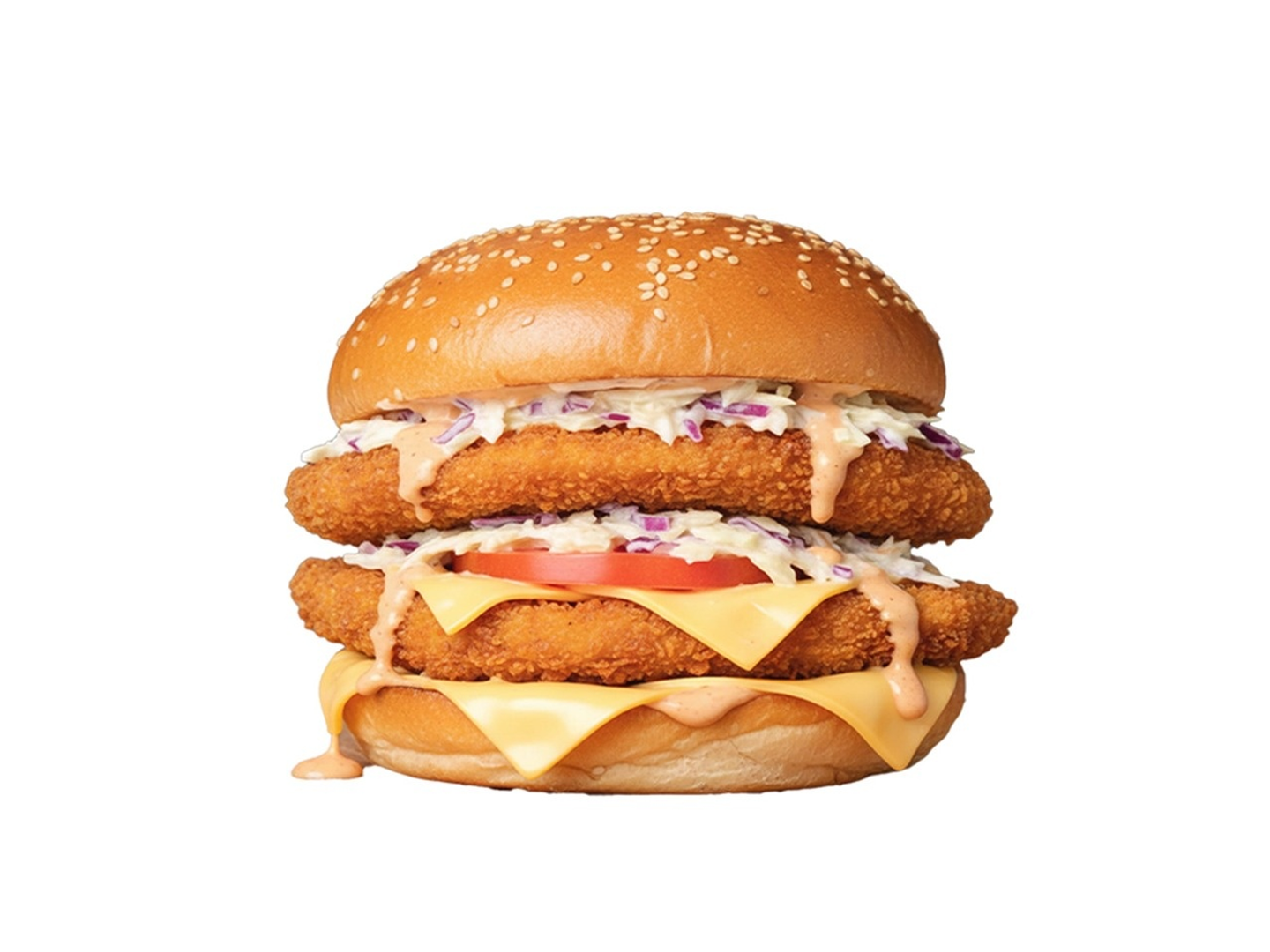 Double Chicken Burger