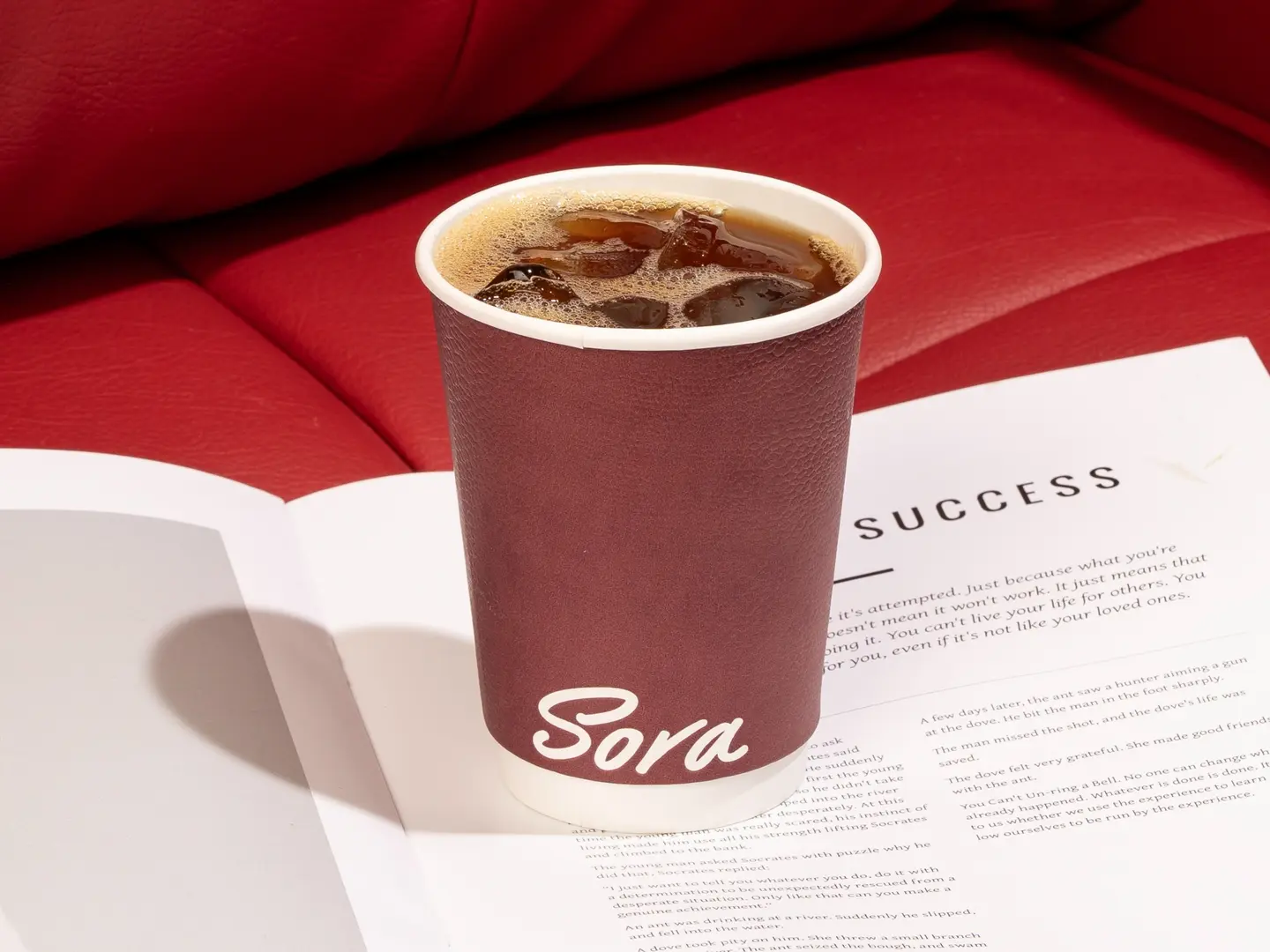 ايس دريب لافراولة