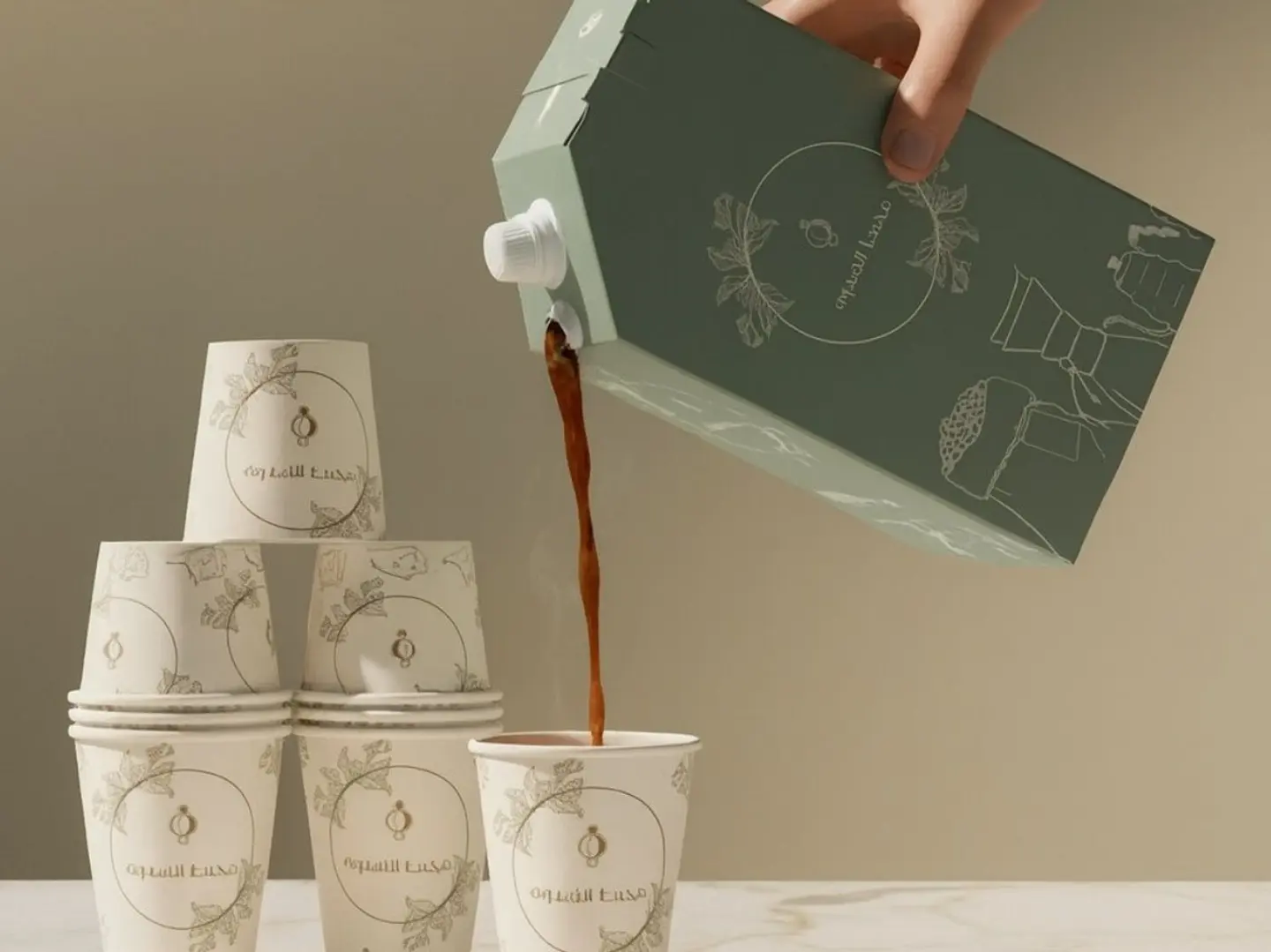 Decaf Coffee Of The Day Box 1 L 5cups