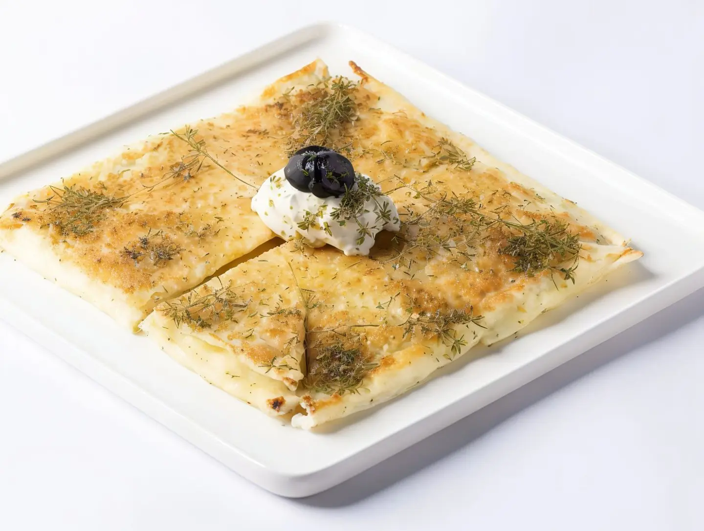 Labneh With Thyme Pie