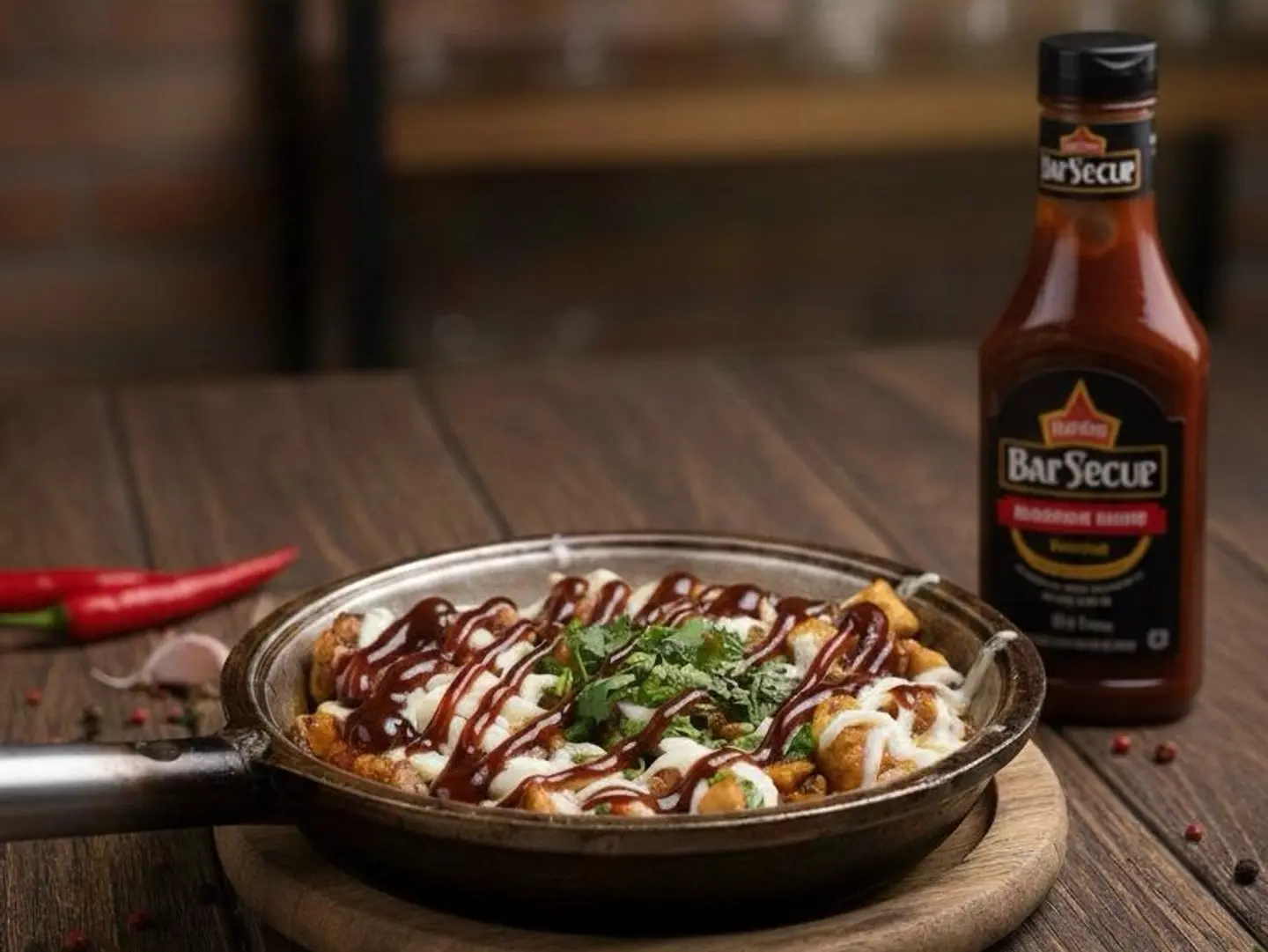 دجاج الباربيكيو و الموزاريلا