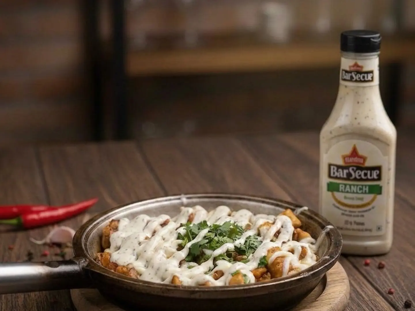 دجاج الرانش و الموزاريللا