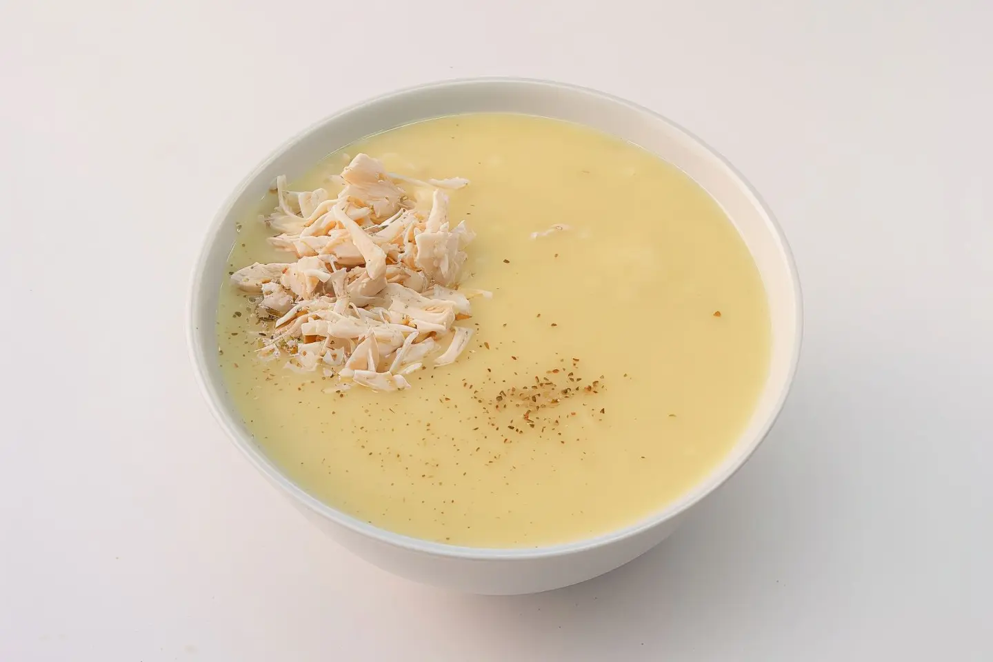 شوربة الدجاج بالكريما