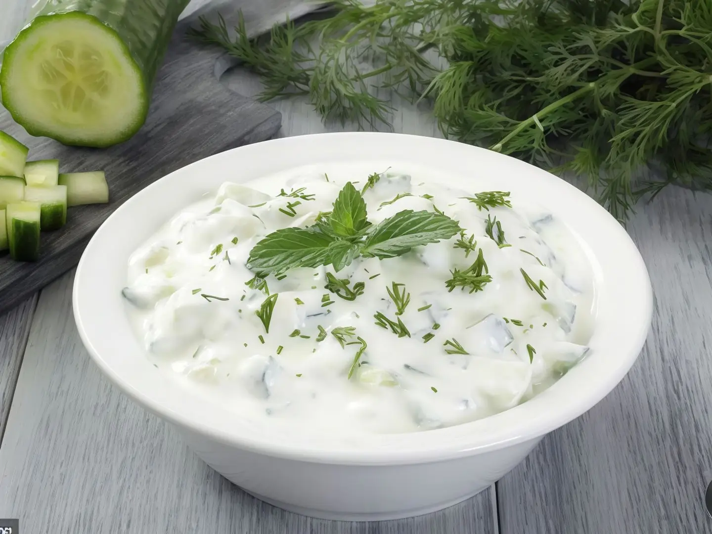 Cucumber With Yogurt