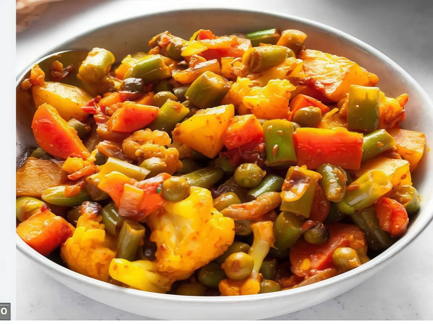 Mixed Vegetables Dish