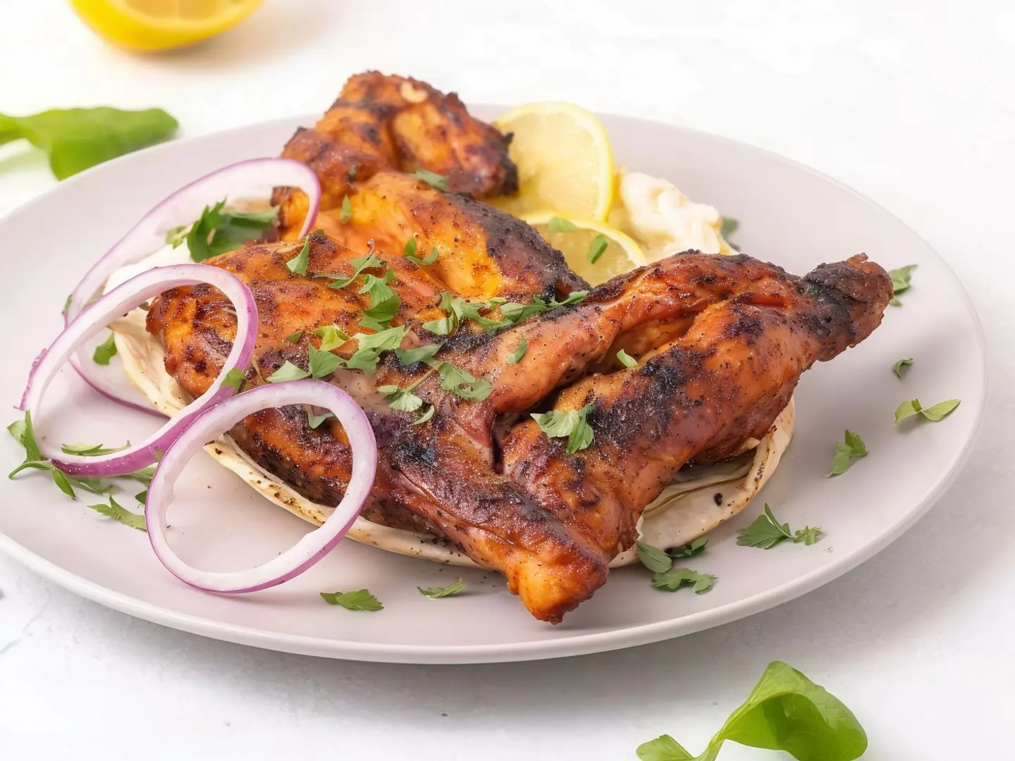 Half Plain Chicken