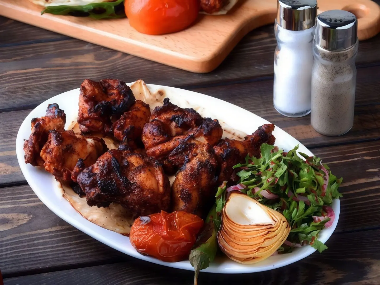 Half A Kilo Of Chicken Pieces On The Bone
