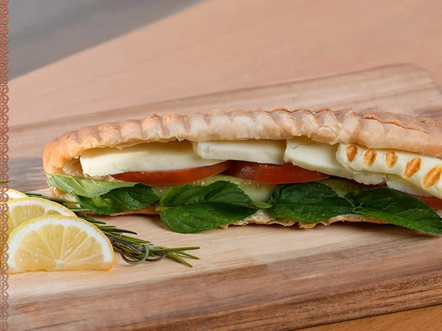 Halloum Cheese Sandwich