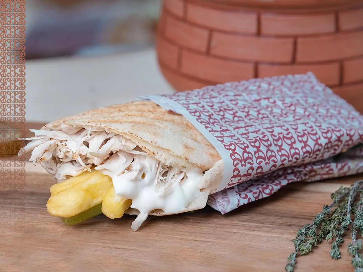 Shredded Chicken Sandwich