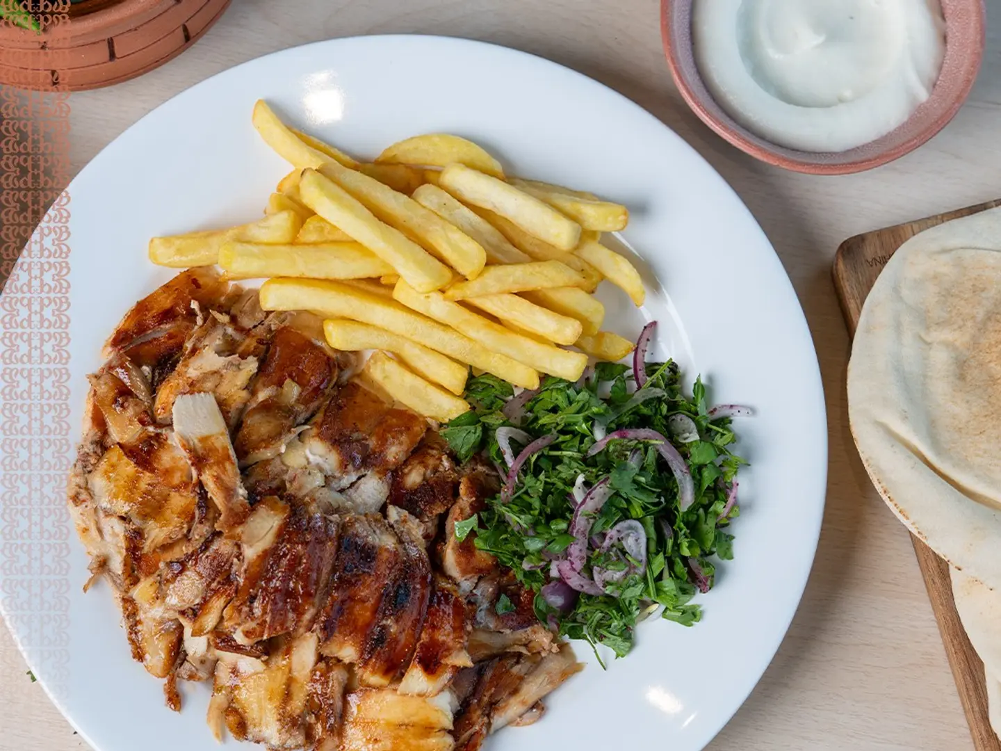 Chicken Shawarma Plate