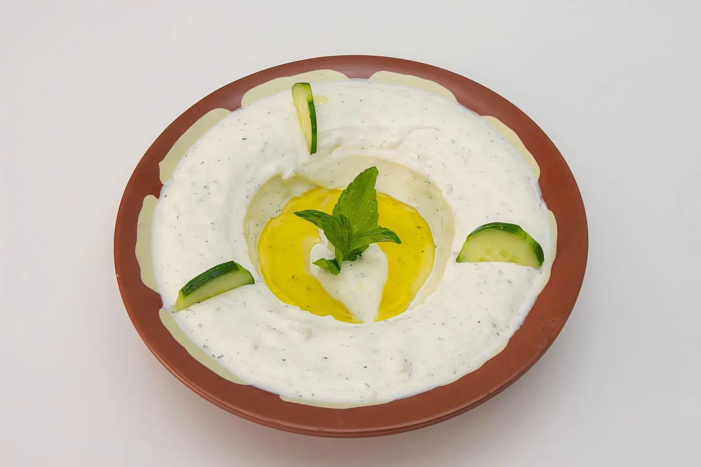 لبنة مع الثوم