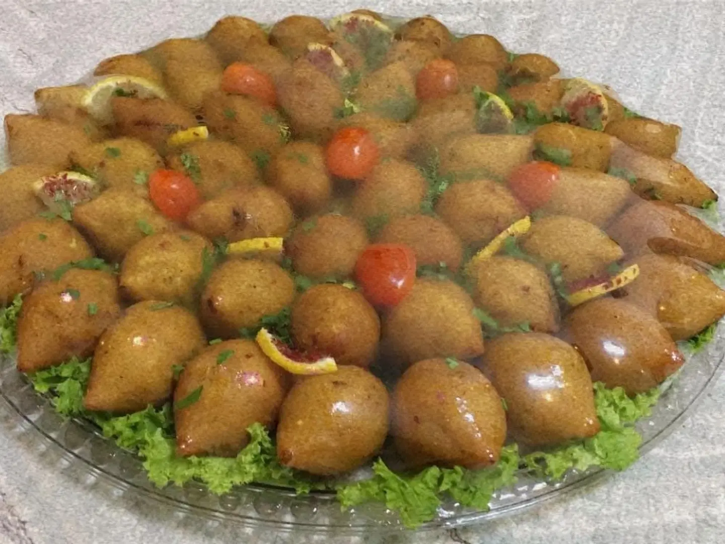 كبه مقليه بحشوة الدجاج