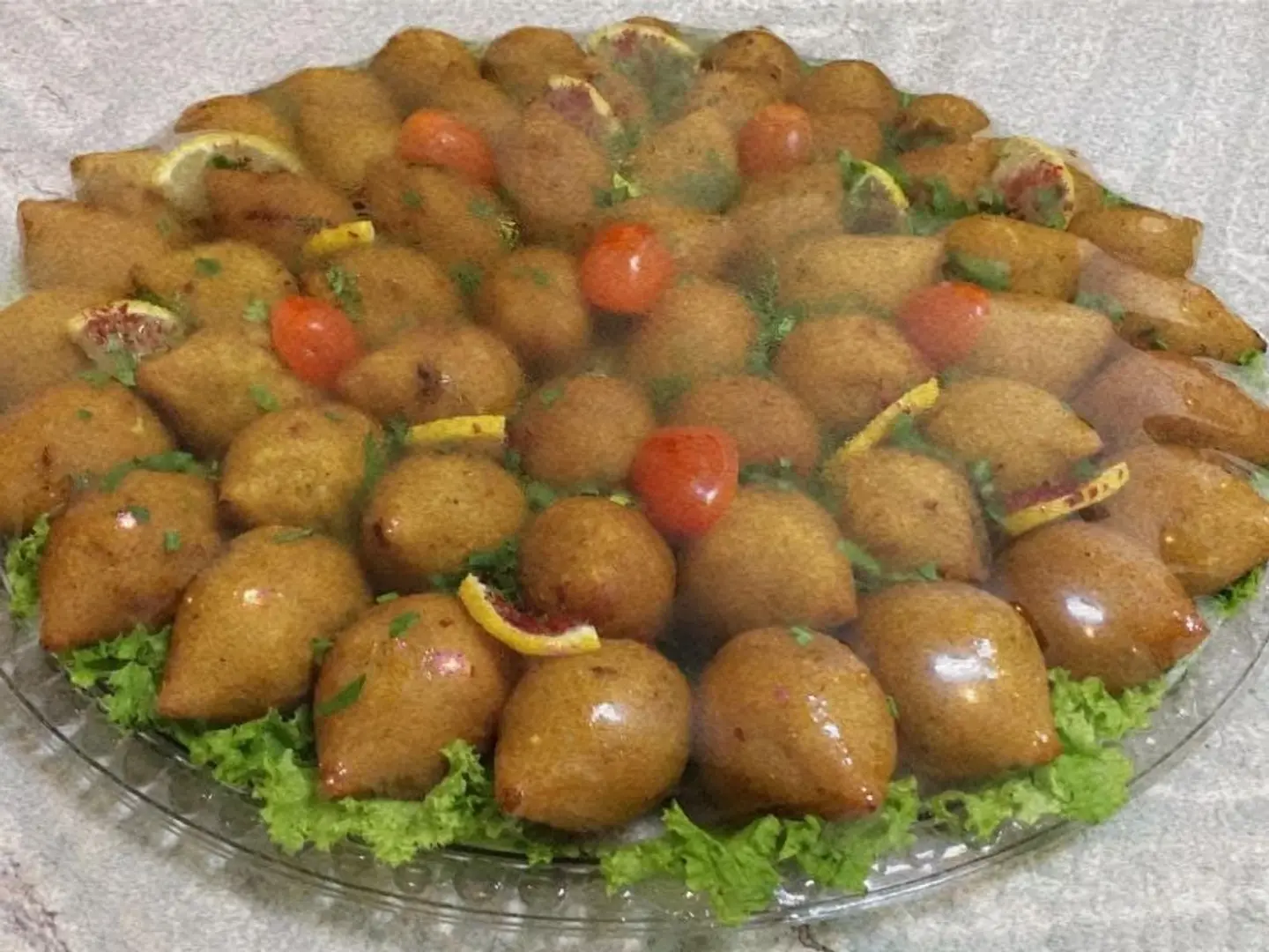 كبه مقليه بحشوة الدجاج