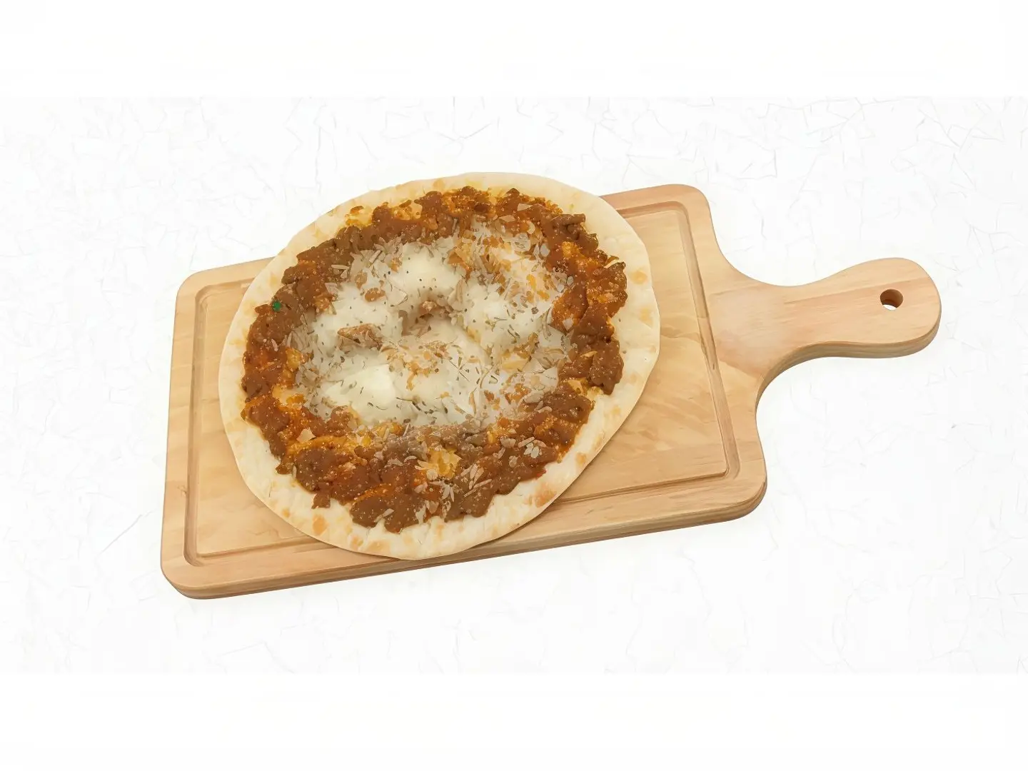 فطيرة لحم مفروم بالجبن