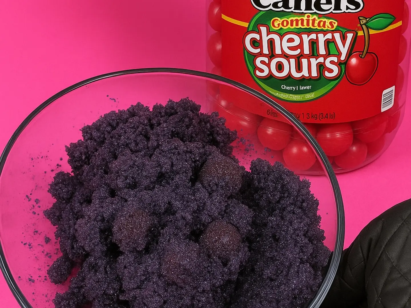 حلوى الكرز الحامضه بالعمار - حامض جدا