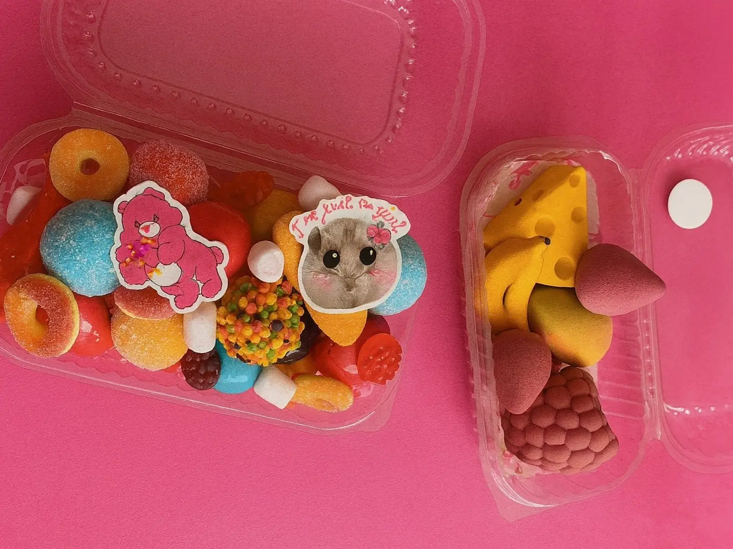 Ice Cream& Candy Fruit Combo ( Medium Size)