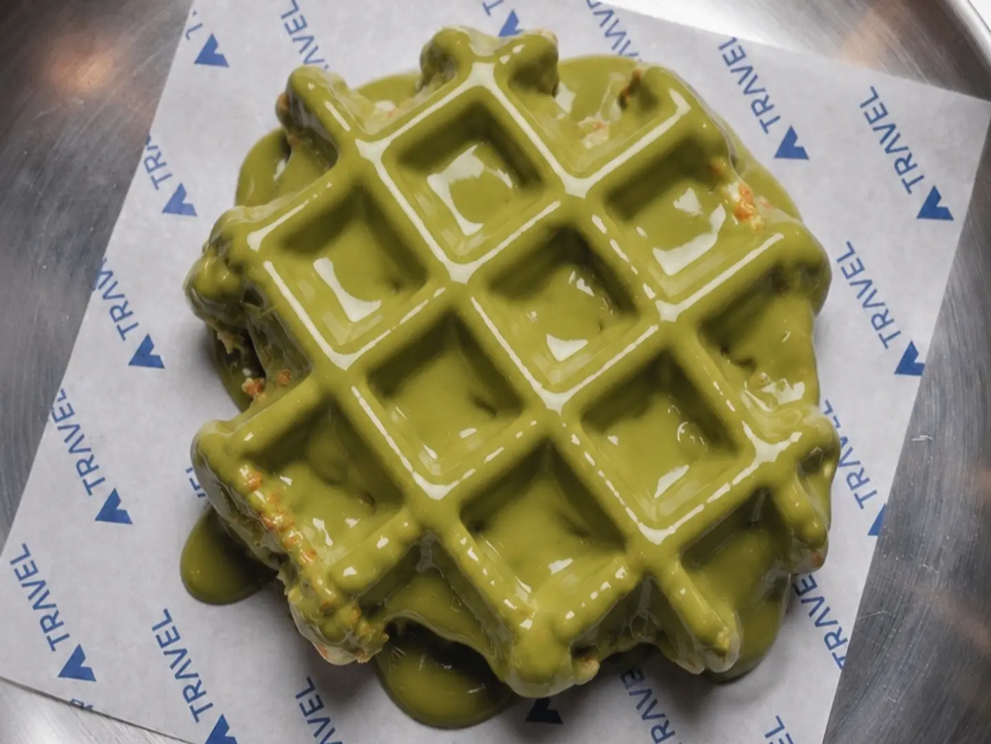 Pistachio Waffle