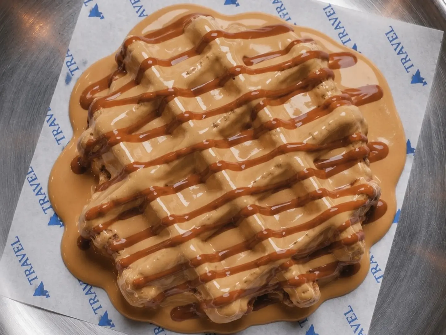 Leage Waffle With Candar