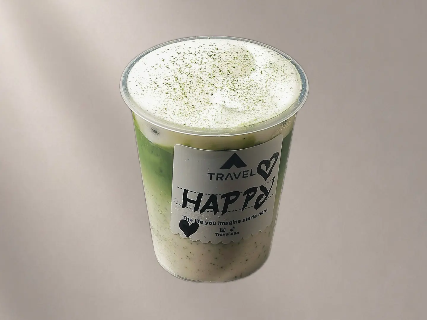 Matcha Travel With Cream