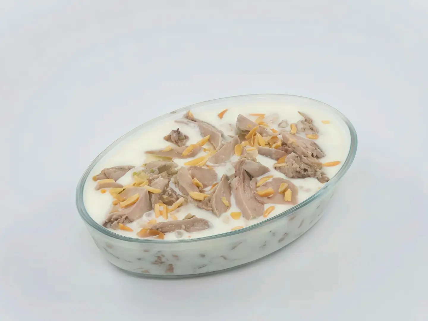 فتة حمص باللسانات الخروف واللبن