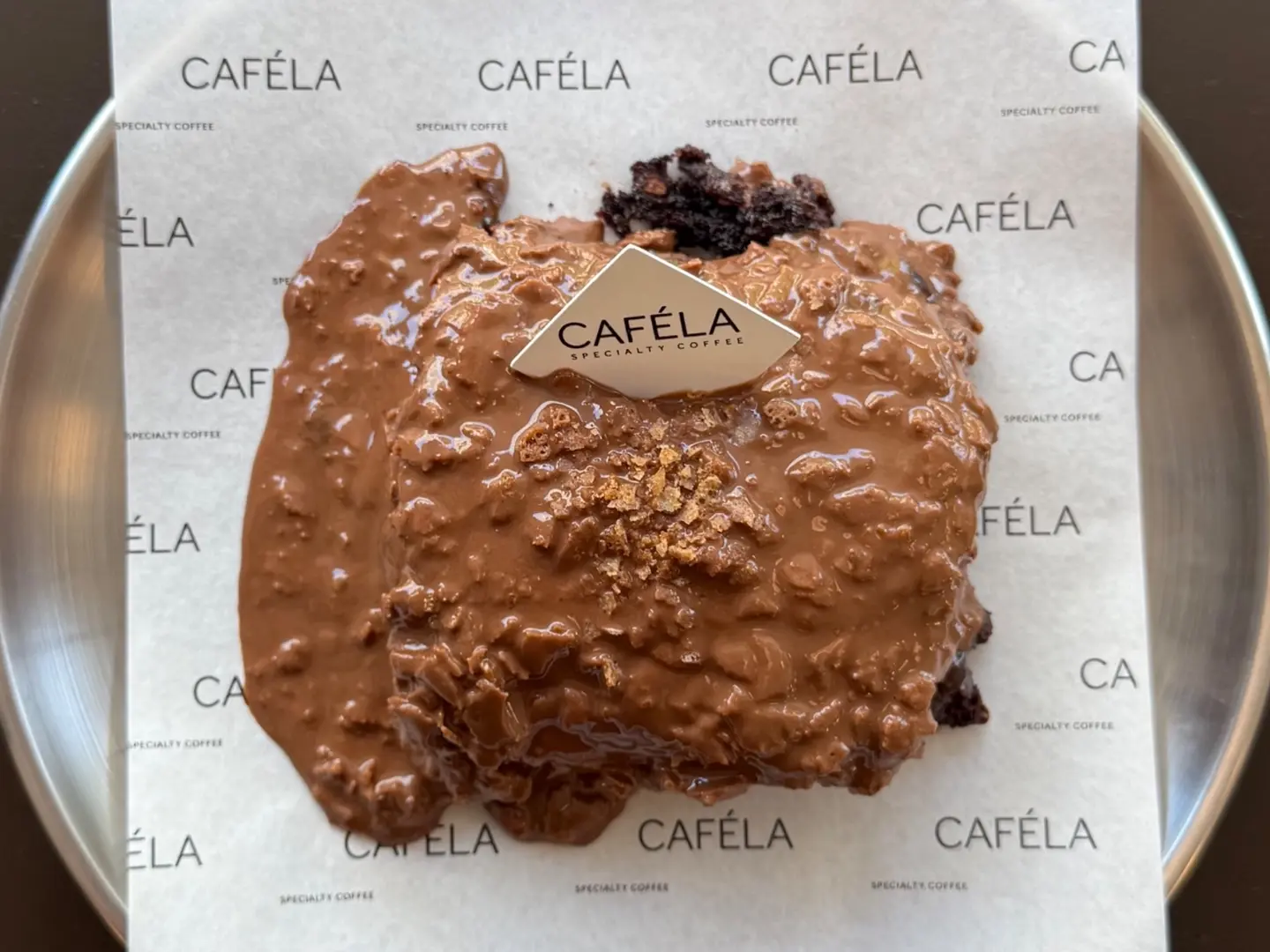 Crunchy Chocolate Cake